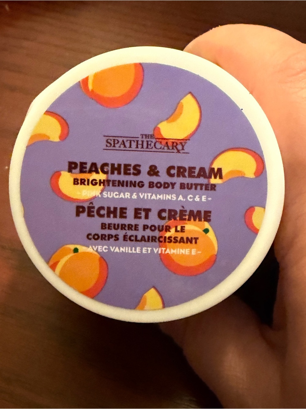 ✴️New✴️Peaches & Cream Brightening Body Butter 5oz
